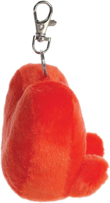 AURORA, 34193, Palm Pals Amore Heart Clip-On, 10cm, Soft Toy, Red