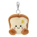 AURORA,61651, Palm Pals Buttery Toast Clip-On, 10cm, Soft Toy, Brown