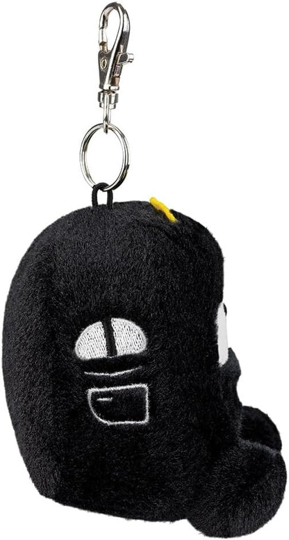 AURORA, 61654, Palm Pals Freddie Black Taxi Clip-On,10cm, Soft Toy, Black