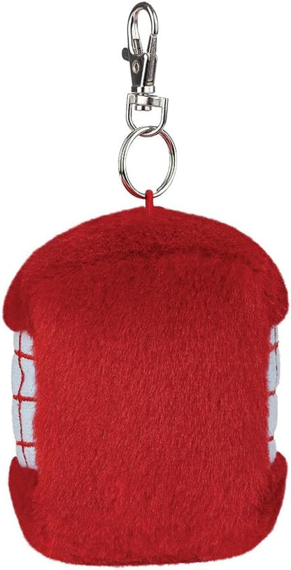AURORA, 61655, Palm Pals Hattie Telephone Box Clip-On, 10cm, Soft Toy, Red
