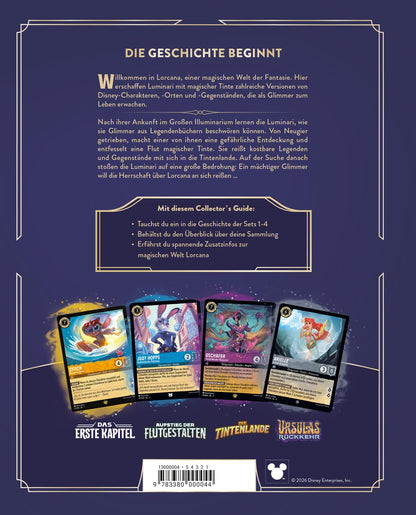 Disney Lorcana Trading Card Game - Der offizielle Collector’s Guide: Sets 1-4 - Buch zum Spiel für Sammler und Disney-Fans (Disney Lorcana Publishing