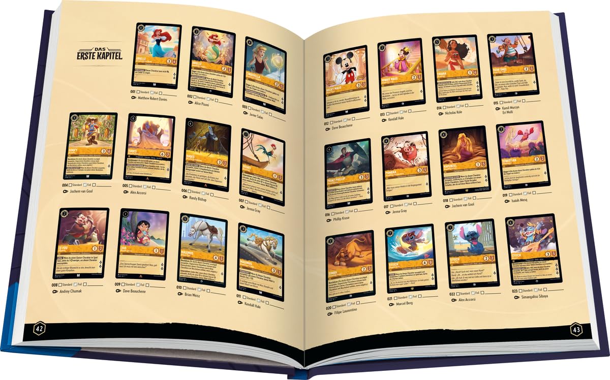 Disney Lorcana Trading Card Game - Der offizielle Collector’s Guide: Sets 1-4 - Buch zum Spiel für Sammler und Disney-Fans (Disney Lorcana Publishing