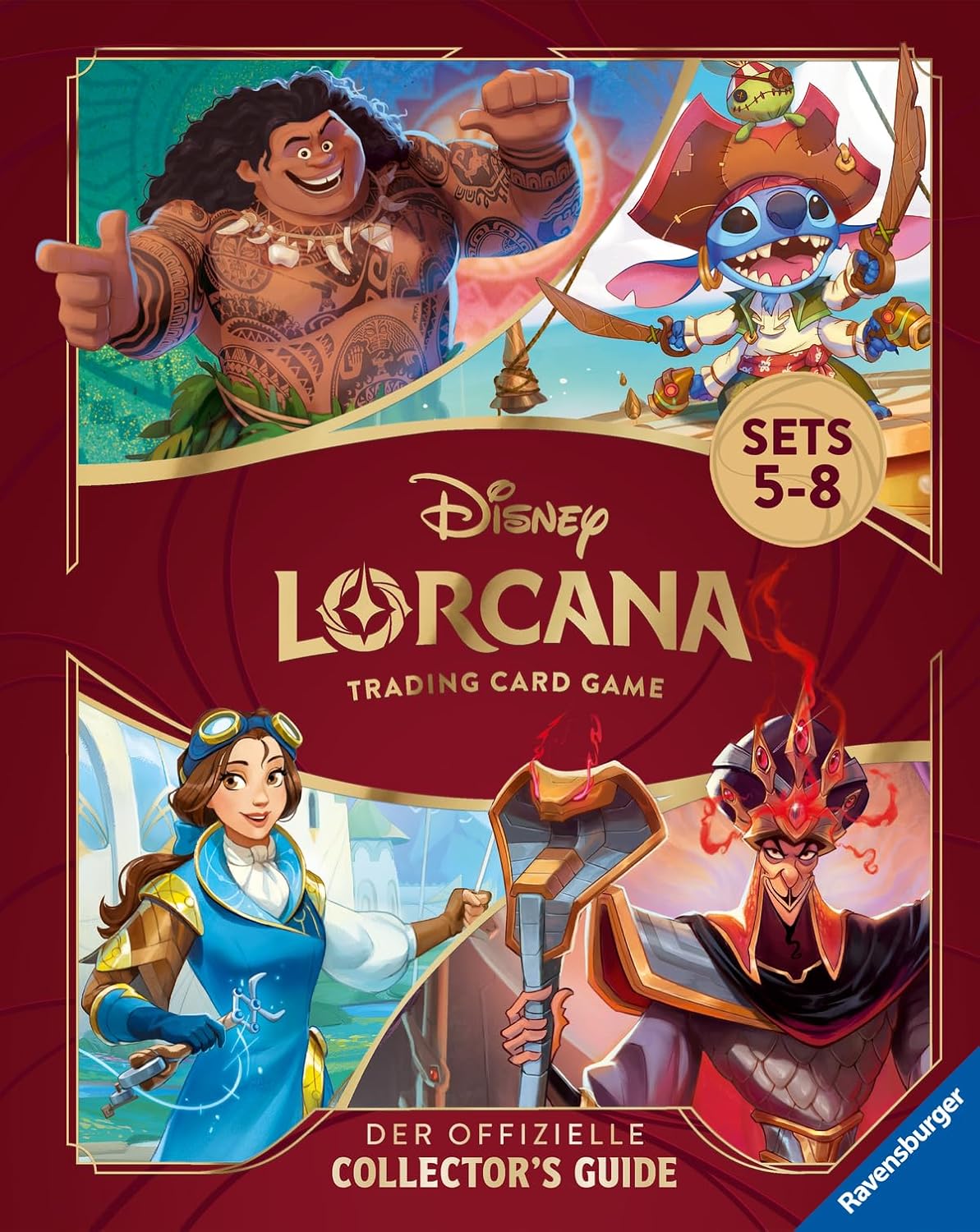 Disney Lorcana Trading Card Game - Der offizielle Collector’s Guide: Sets 5-8 - Buch zum Spiel für Sammler und Disney-Fans (Disney Lorcana Publishing