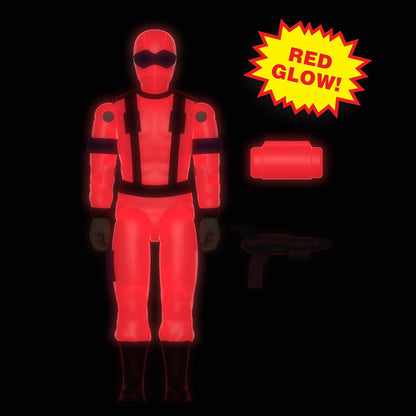 Super7 G.I. Joe ReAction + Wave 06 - Snake Eyes (Red Glow, Crystal Poison) Action Figure