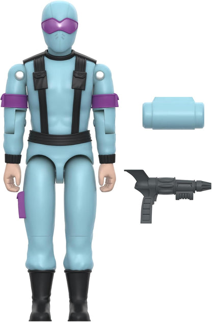 Super7 G.I. Joe ReAction + Wave 06 - Snake Eyes (Red Glow, Crystal Poison) Action Figure