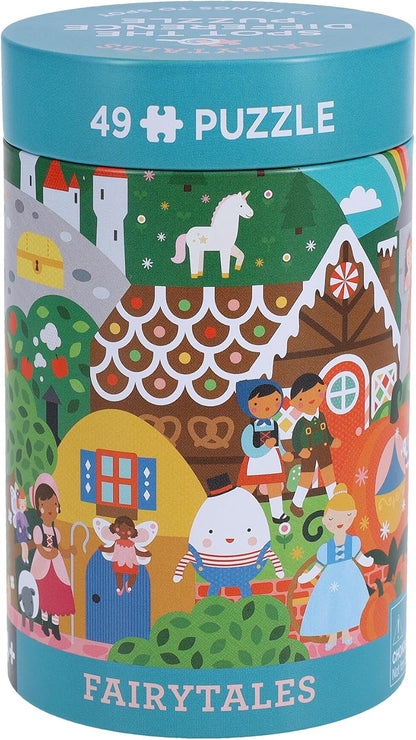 Spot the Difference Puzzle: Fairy Tales