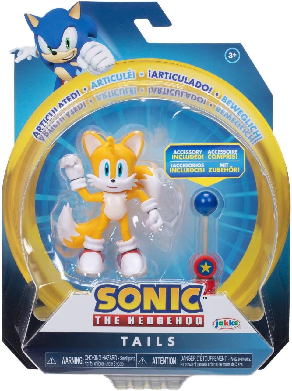 Sonic The Hedgehog 10 cm staarten met Checkpoint Action Figure