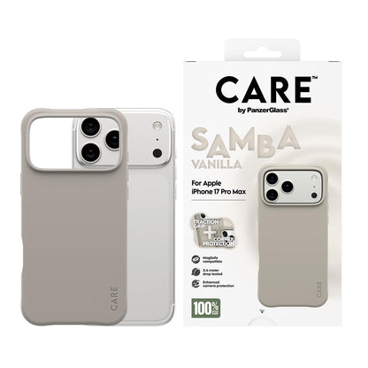 Panzerglass - Care By Panzerglass® Fashionable Case Samba M. Magsafe - Iphone 17 Pro Max - Vanilla