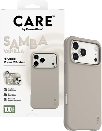 Panzerglass - Care By Panzerglass® Fashionable Case Samba M. Magsafe - Iphone 17 Pro Max - Vanilla