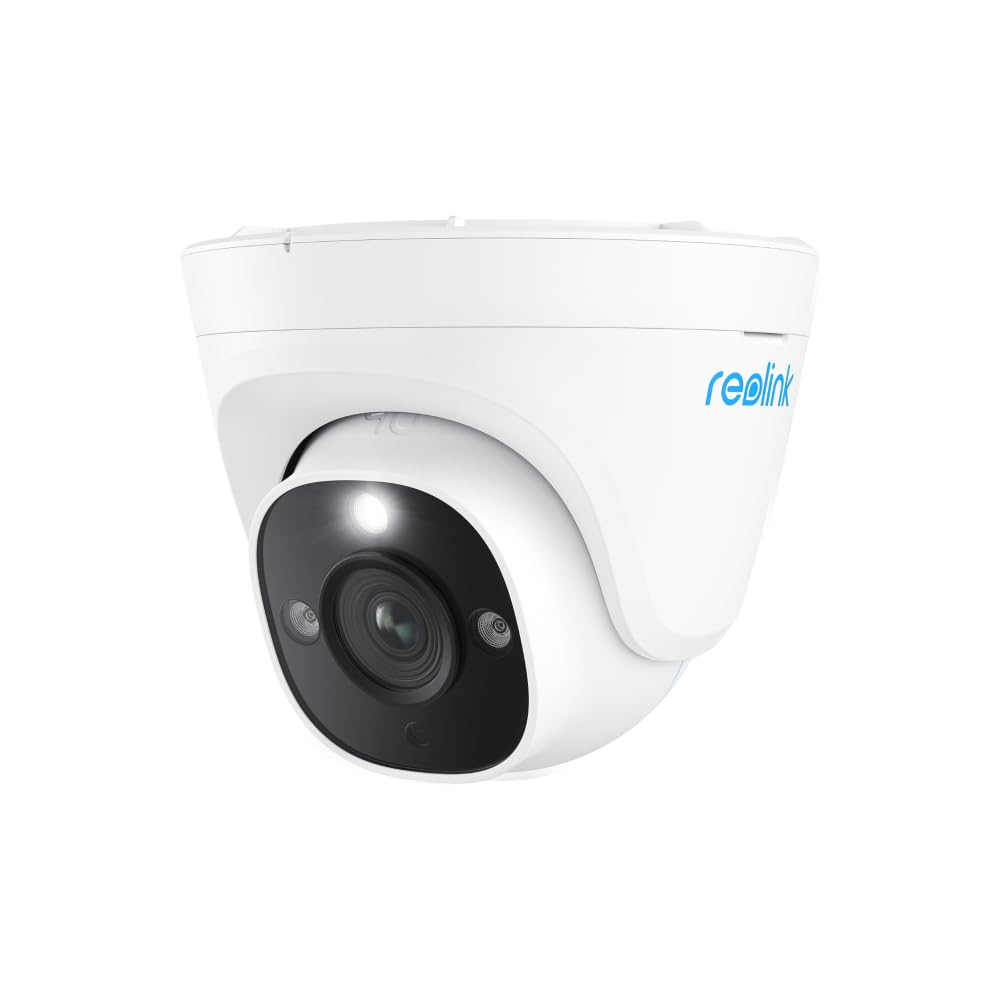 Reolink – P334 Outdoor Poe Security Ip Camera With Smart Detection – White