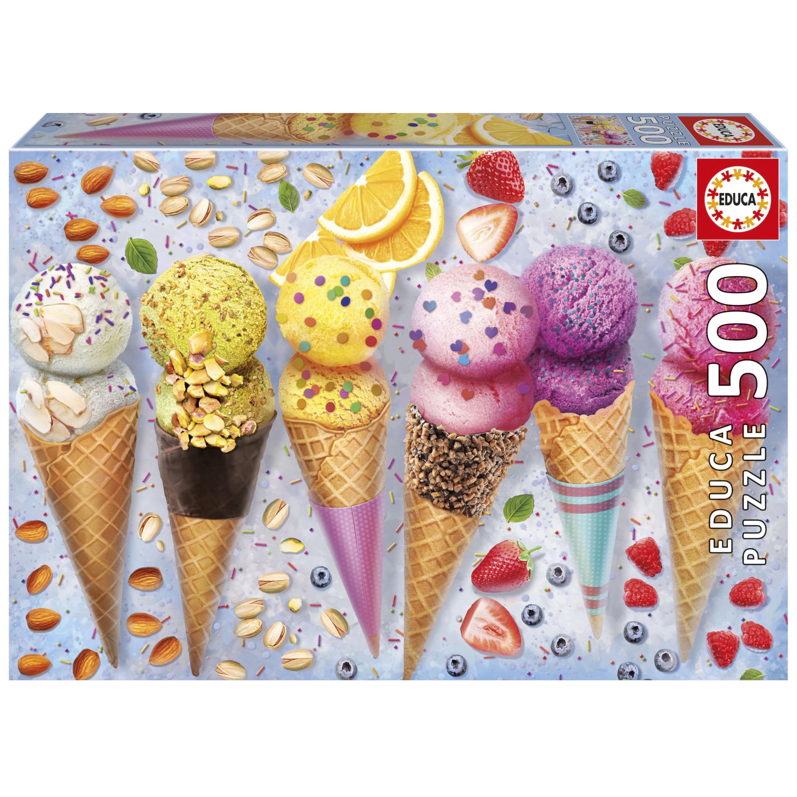 Educa - Puzzel 500 stukjes voor volwassenen | ijsgrootte: 48 x 34 cm | Vanaf 11 jaar (20289