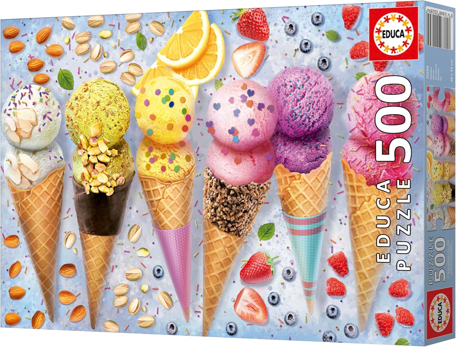 Educa - Puzzel 500 stukjes voor volwassenen | ijsgrootte: 48 x 34 cm | Vanaf 11 jaar (20289