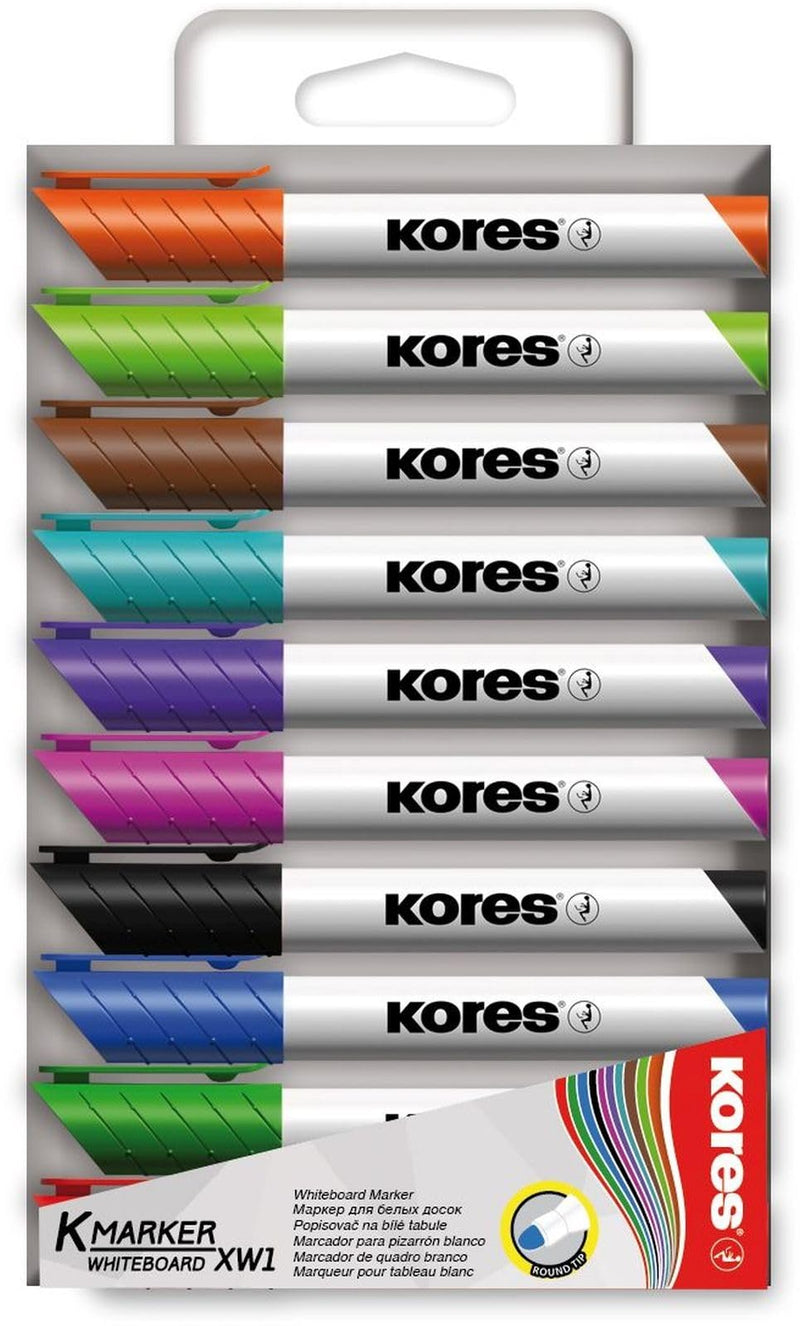 Kores M20800 witwandmarker in speciale kleuren