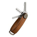 Orbitkey - Crazy Horse Leather Key Organiser - Chestnut Brown/Brown