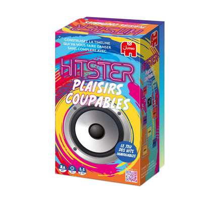 Hitster Guilty Pleasures – Board Game and Musical Atmosphere – Adult Game – Rediscover 100 Years of Musical Hits – To Play with Family and Friends – 2 to 10 Players – From 16 Years | Adult Game – Rediscover 100 Years of Musical Hits – To Play with Family