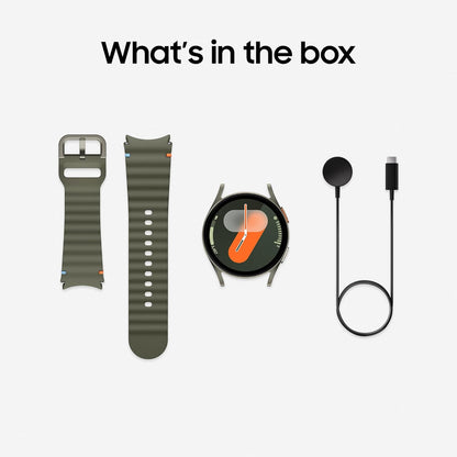 Samsung Galaxy Watch7 Green with Galaxy AI, Smart Watch, Health Monitoring, Fitness Tracker, 40mm, LTE, 3 Year Extended Warranty (UK Version)