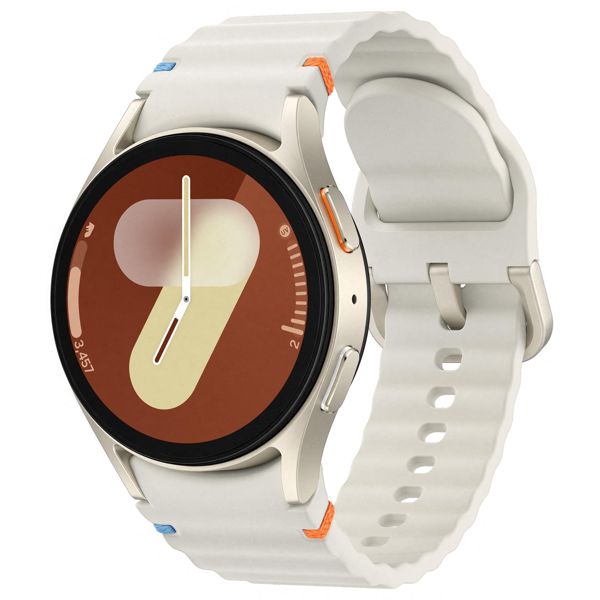 Samsung Galaxy Watch7 Cream with Galaxy AI, Smart Watch, Health Monitoring, Fitness Tracker, 40mm, LTE, 3 Year Extended Warranty (UK Version)