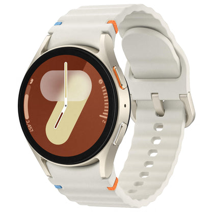 Samsung Galaxy Watch7 Cream with Galaxy AI, Smart Watch, Health Monitoring, Fitness Tracker, 40mm, LTE, 3 Year Extended Warranty (UK Version)
