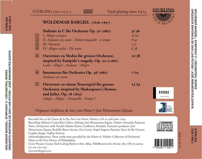 Woldemar Bargiel: Sinfonie in C Op. 30/Intermezzo Op. 46/...