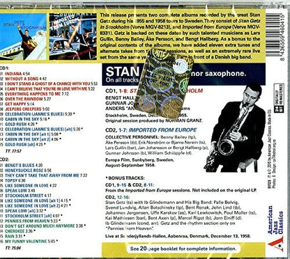 In Stockholm From Europe + 16 Bonus Tracks