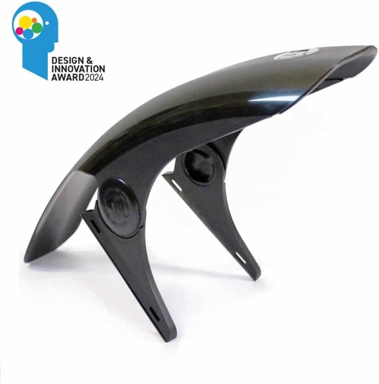 Mucky Nutz, MugGuard, Rear - Rear Mudguard, Black