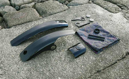 Mucky Nutz, MugGuard, Rear - Rear Mudguard, Black