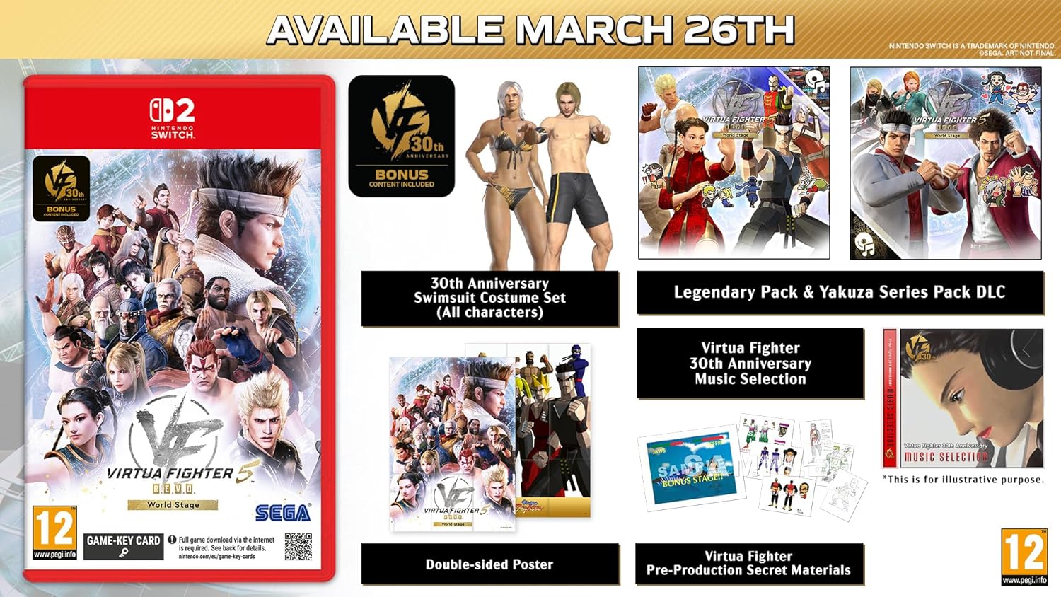 Virtua Fighter 5 R.E.V.O. World Stage 30th Anniversary Edition (Nintendo Switch 2