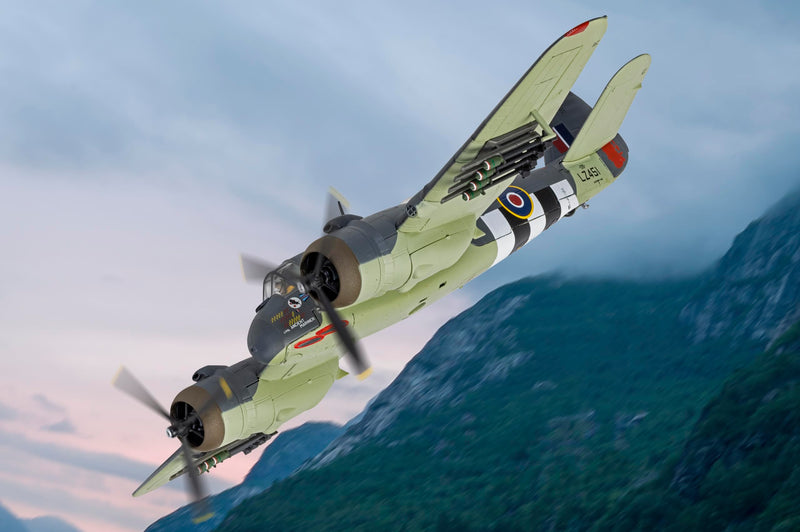 Corgi AA28604 Bristol Beaufighter TF.X – LZ451/EE-M – Modèle moulé sous Pression « The Ancient Mariner » pour Adultes, 14 Ans et Plus, collectionneurs