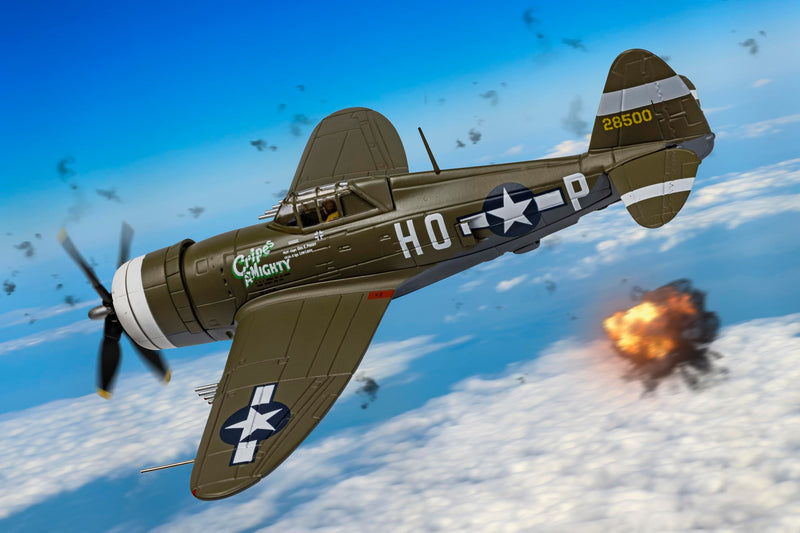 Corgi AA33828 Republic P-47D Thunderbolt - 42-8500/HO-P - 'Cripes A' Mighty' Druckguss-Modell für Erwachsene, ab 14 Jahren, Sammler