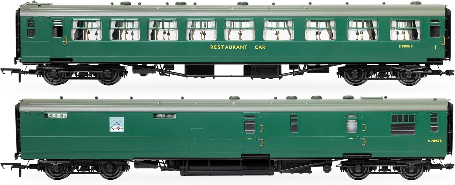 Hornby R40471 BR Kitchen Buttery Car & Comp. Restaurant - Jolly Tar 7834 2-Pack