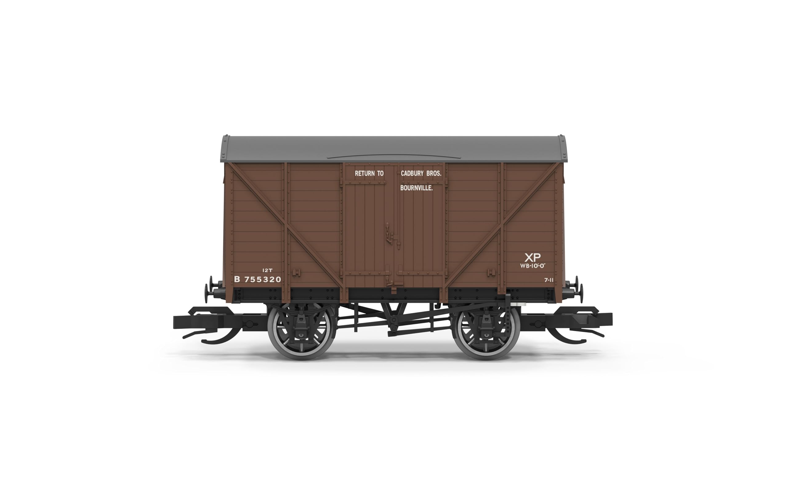 Hornby TT:120 TT6043 BR Vent Van Cadbury B755320 Wagon