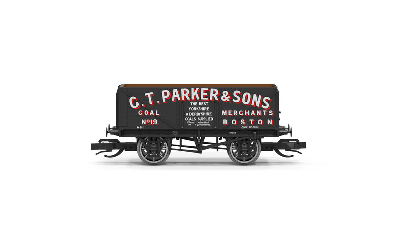 TT:120 Hornby TT6040 GTParker & Sons 7 Plank Wagon