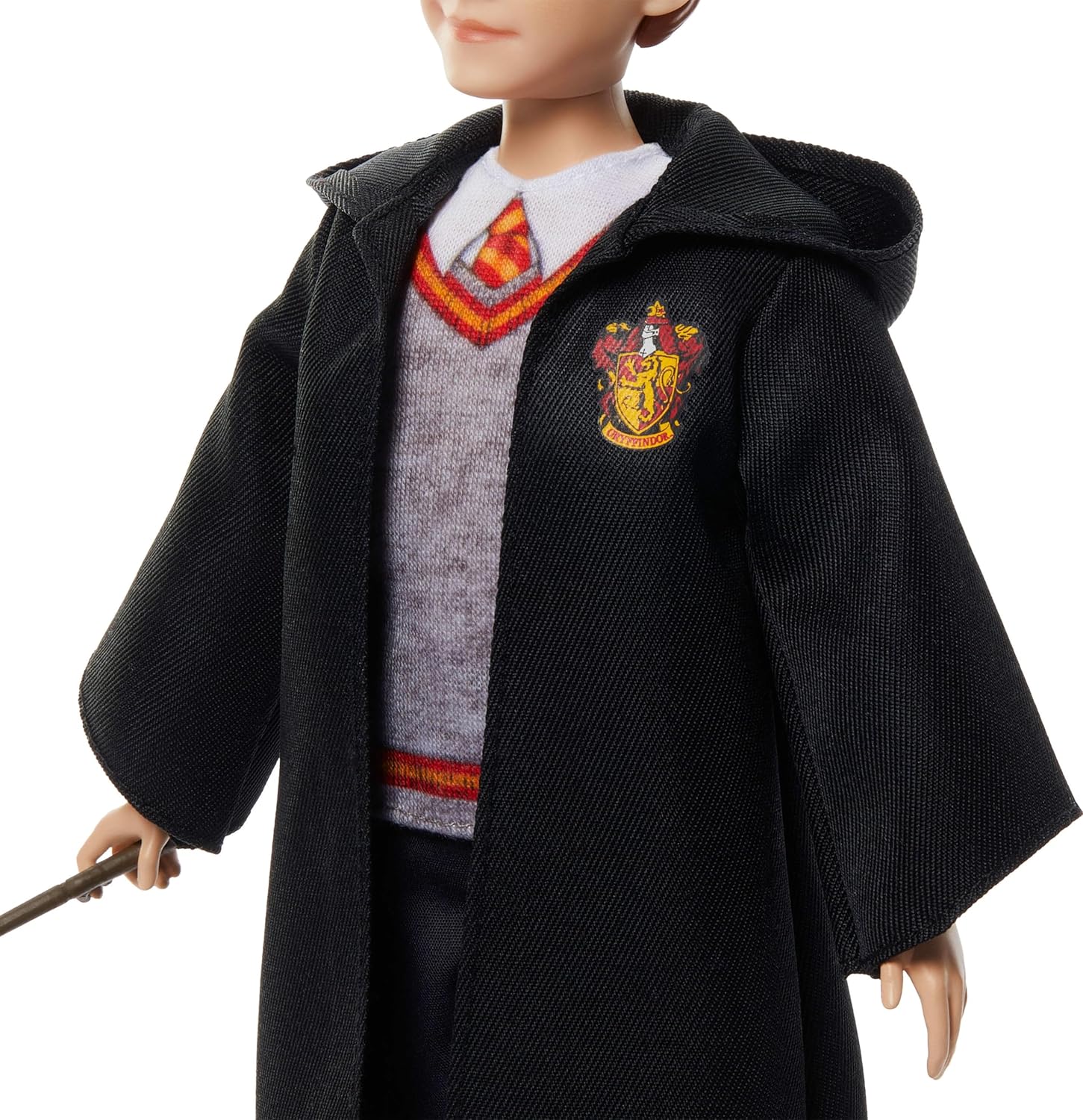 Mattel Harry Potter Toys, Ron Weasley Fashion Doll in Removable Signature Hogwarts Uniform With Wand Accessory, Inspired By The Movie, JGM20