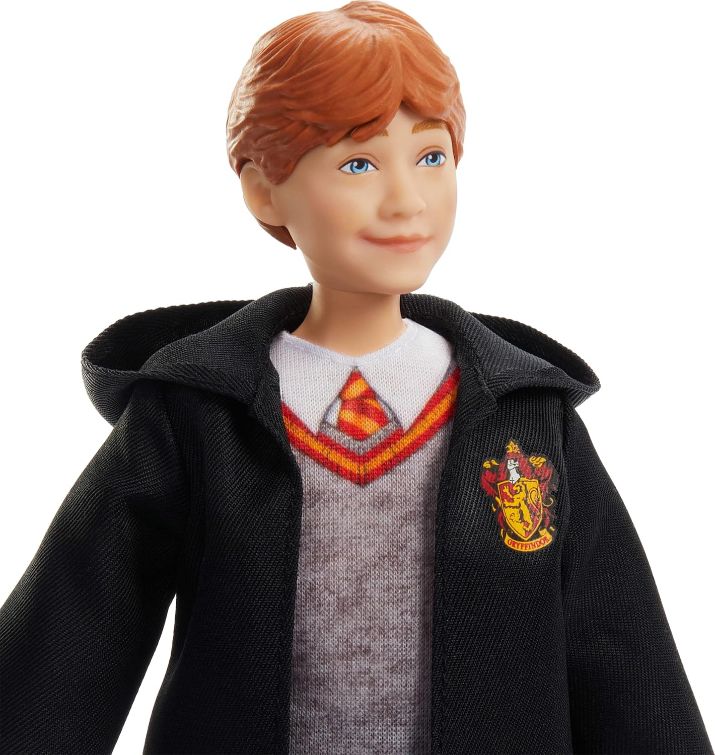 Mattel Harry Potter Toys, Ron Weasley Fashion Doll in Removable Signature Hogwarts Uniform With Wand Accessory, Inspired By The Movie, JGM20