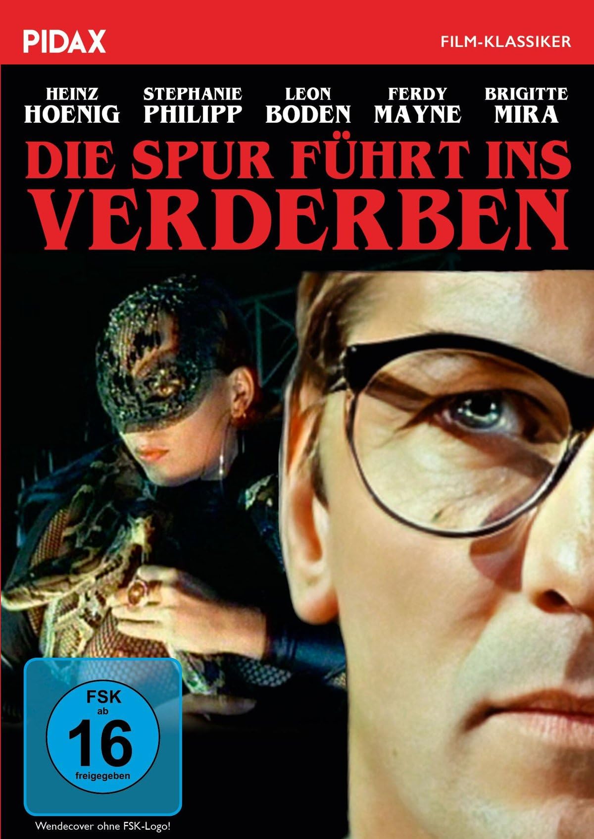 Die Spur führt ins Verderben / Starbesetzter Mysterykrimi auf Spuren von Edgar Allan Poe (Pidax Film-Klassiker