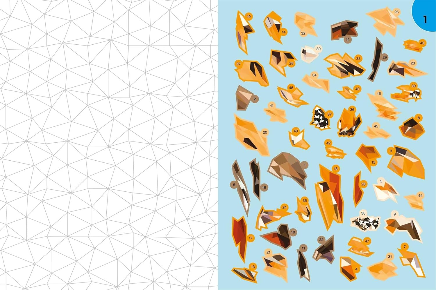 Sticker by Numbers: Natural World