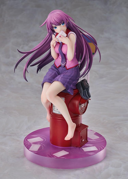 Monogatari Series Statue 1/7 Hitagi Senjyogahara: Letter To You 23 Cm