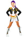 Rubies - K-Pop Classic Rumi Golden Costume -(134-140 Cm)