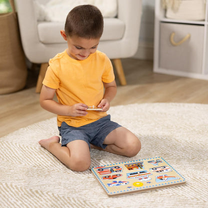 Melissa & Doug - Sound Puzzle Vehicles (806134)