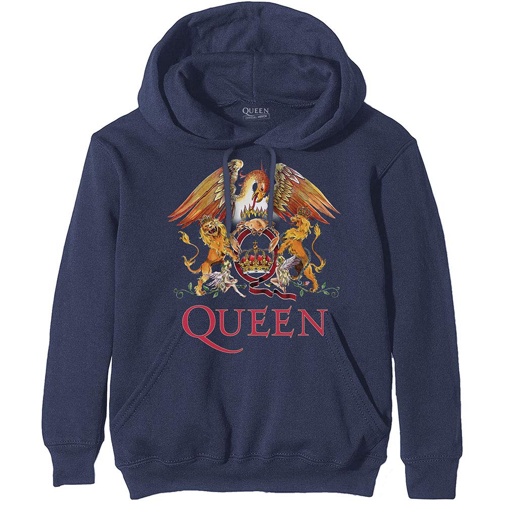 Felpa # M Unisex Blue # Classic Crest