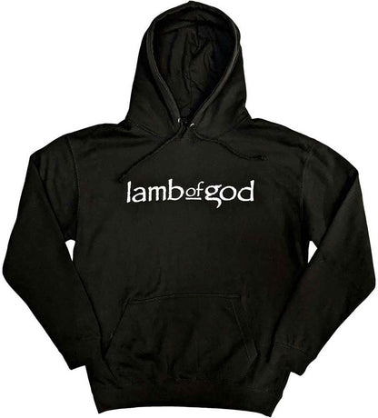 Lamb of God Skeleton Eagle Pullover Hoodie M Black