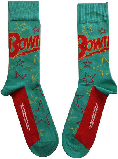 David Bowie Stars Outline Womens Ankle Socks One Size