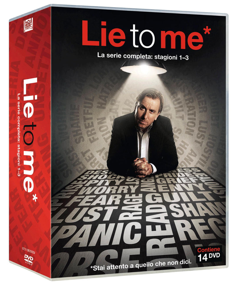 Dvd Lie To Me - La Serie Completa (14 Dvd