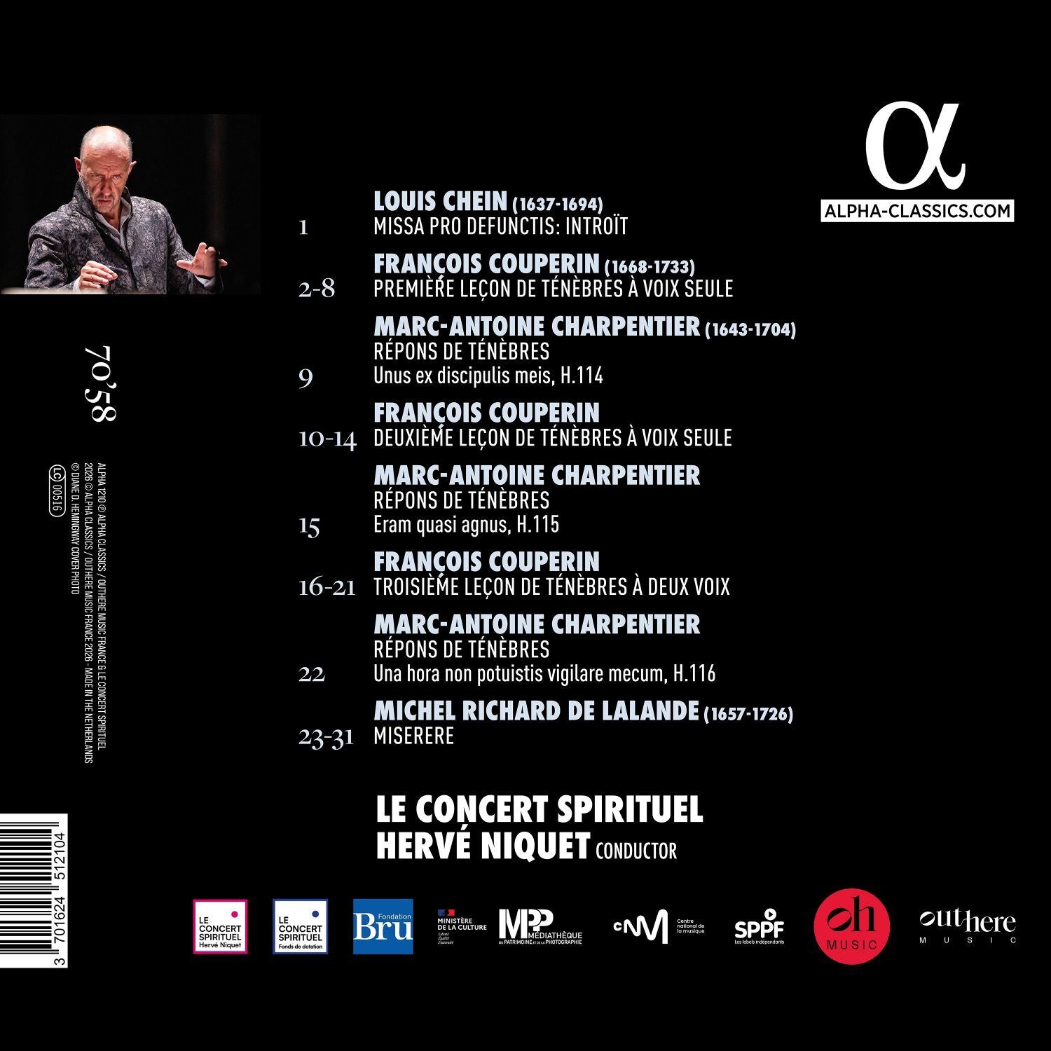 Couperin: Leçons De Ténèbres/Lalande: Miserere