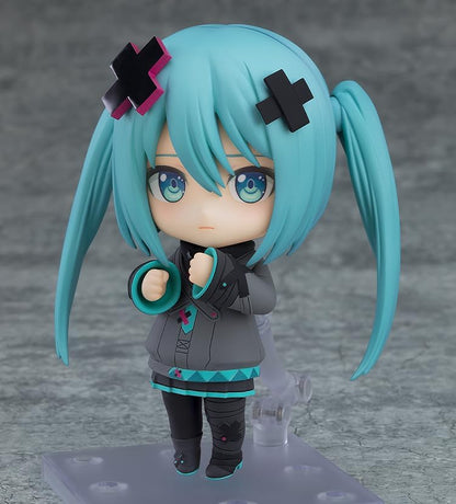 Good Smile Company "Good Smile Company" Nendoroid Movie Project Sekai Broken Sekai and No Singing Miku Hatsune Miku Fenêtre fermée Sekai Ver. Figurine d'action pré-peinte en plastique non échelle