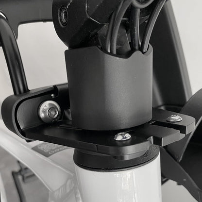Polisport 8632900031 Adattatore A-Head Per Attacchi Con Cavi Standard E Integrati, Per Tutti I Seggiolini Anteriori Polisport, Richiede 5 Mm Di Montaggio, Nero