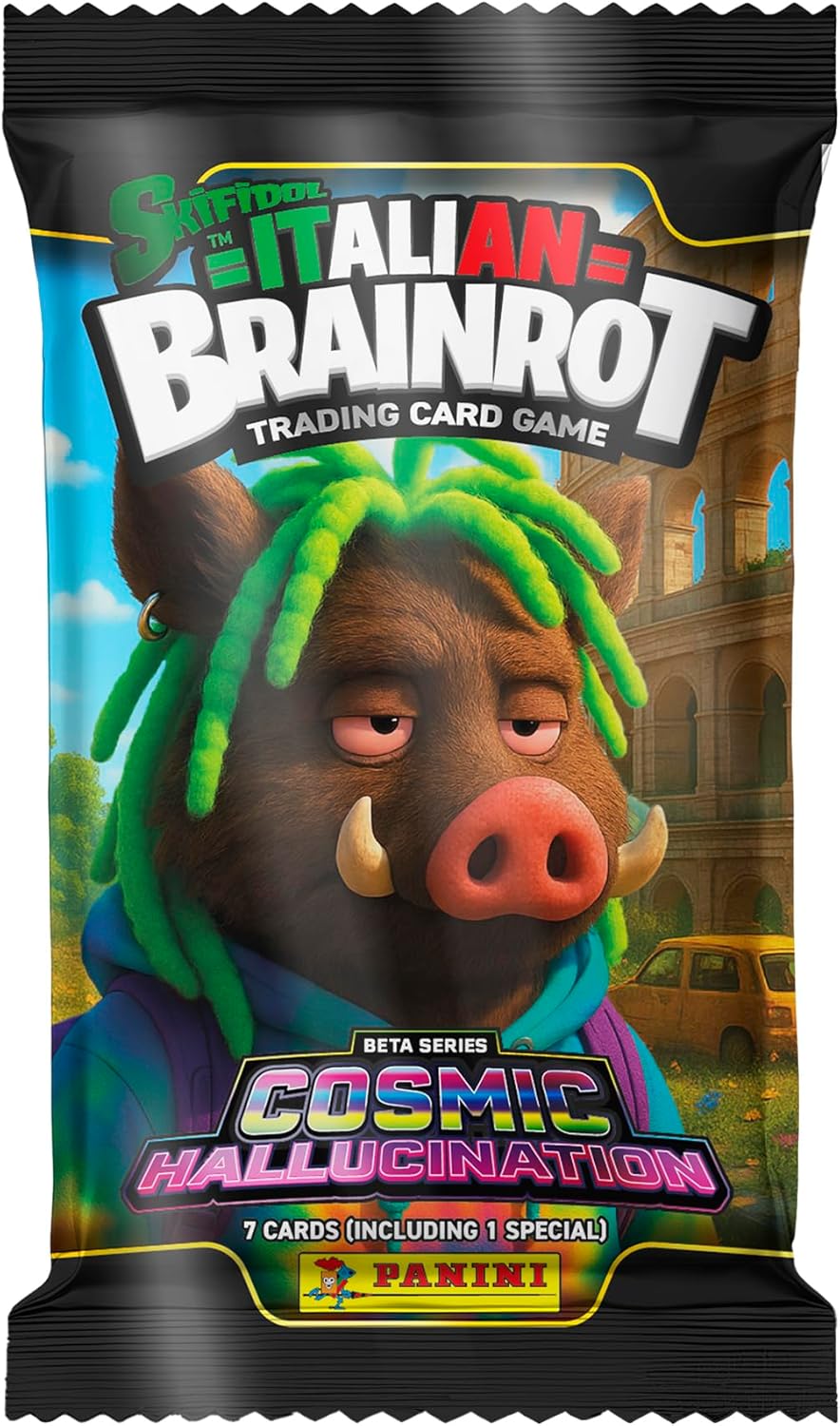 Panini Skifidol Italian Brainrot Cosmic Hallucination Trading Card Collection - Multiset