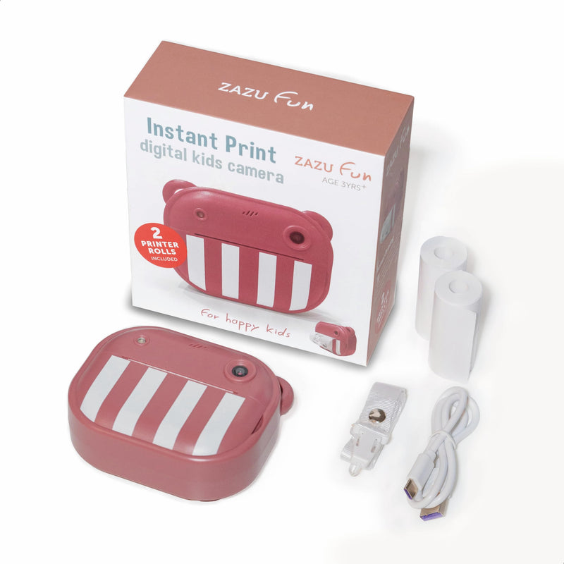 Zazu - Kids Instant Camera Printer Pink