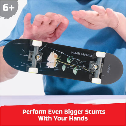 TECH DECK, April Handboard; Authentic Mini Skateboards, Kids Toys for Boys & Girls, Ages 6 and up (Hands Use Only