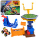 Monster Jam Smash & Bash Crash Course Playset with Launcher, Exclusive 1:64 Scale Monster Truck, 16-inch Obstacle Tower with Trampoline, Kids Toys for Boy and Girls Ages 3 and up